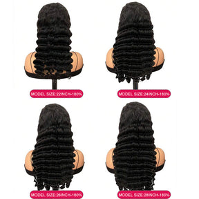8x5 & 13x4 HD Lace Wigs with Natural Hairline Invisible Knots Loose Wave Pre Everything Wig with Ear Tapes
