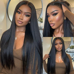 13x6 Hd lace straight wigs