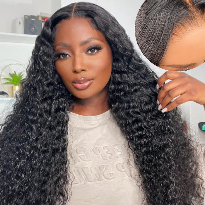 Glueless Lace Wigs Natural Hairline Human Hair Wigs Beginner