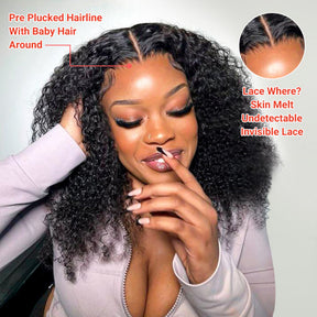 Curly Hair 7x5 HD Lace Closure Wig