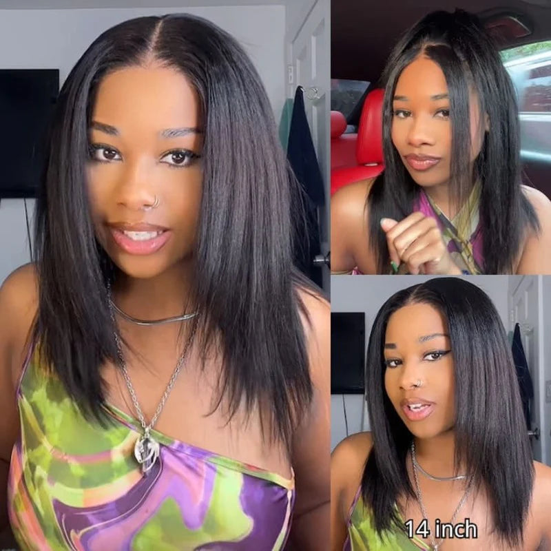 yaki-straight bob wig