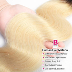 T1b/613 Blonde Ombre Hair