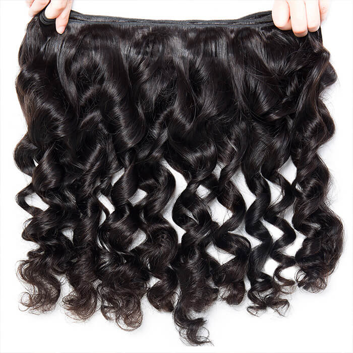 Loose Wave Virgin Hair Weave 3/4 Bundles Deals Unprocessed Human Hair Extensions