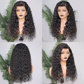 Pre Plucked 13*4 HD Lace Front Wigs 150% Density 100% Human Hair Wigs