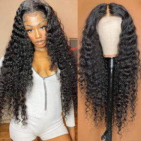 4x4 Undetectable Invisible Lace Closure Wig 12-30inch 100% Human Hair Wigs | Real HD Lace