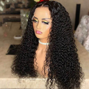 Curly Human Hair HD Lace Front Wig 13x6 13x4 5x5 NEW Clear Lace & Clean Hairline 100% Glueless Wig