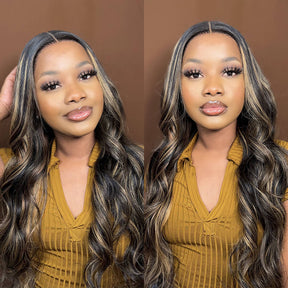 Pre Everything 1B/27 Color Bye Bye Knots Wig Invisible Knots Straight Hair Lace Wigs Pre Plucked Natural Hairline Glueless Wig