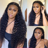 Water Wave Human Hair HD Lace Front Wig 13x6 13x4 5x5 NEW Clear Lace & Clean Hairline 100% Glueless Wig